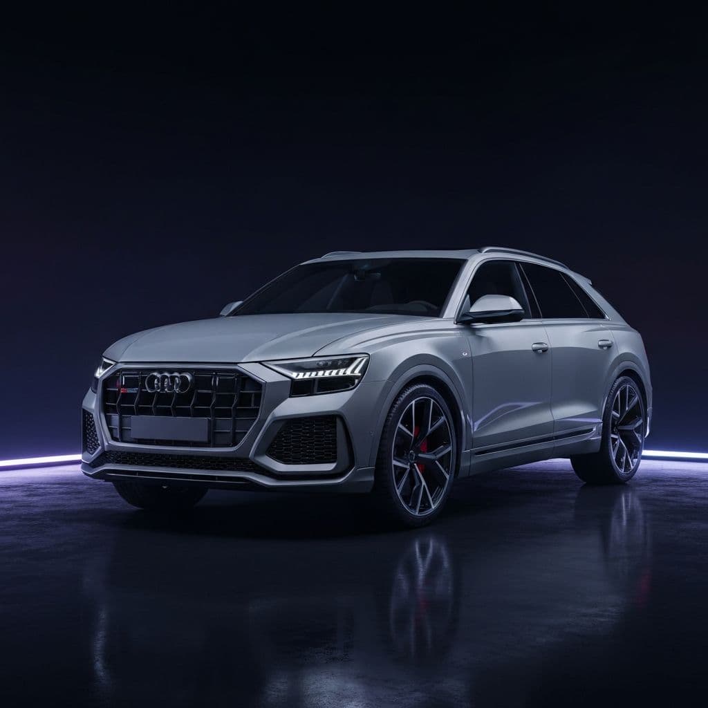 Audi RS Q8 available for crypto rental at Coinclave