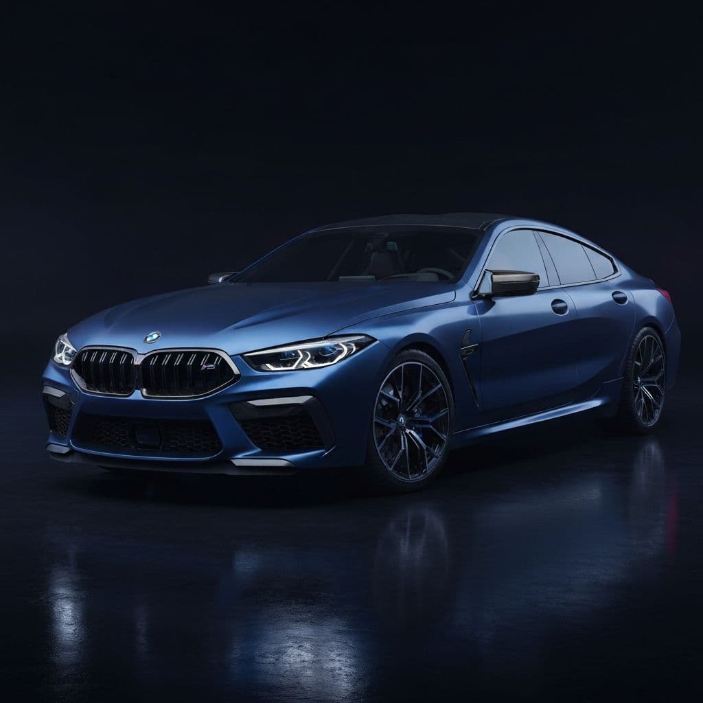 BMW M8 Competition available for crypto rental at Coinclave
