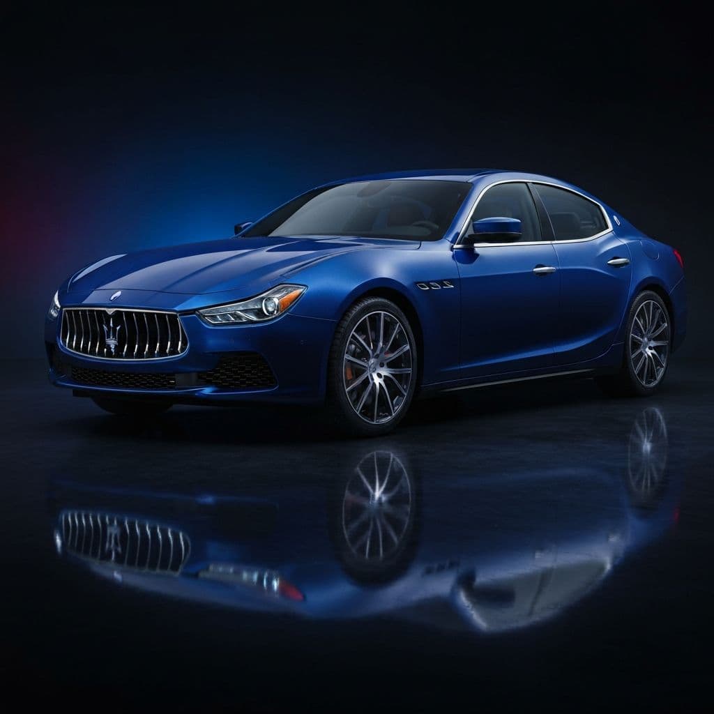 Maserati Ghibli Trofeo available for crypto rental at Coinclave