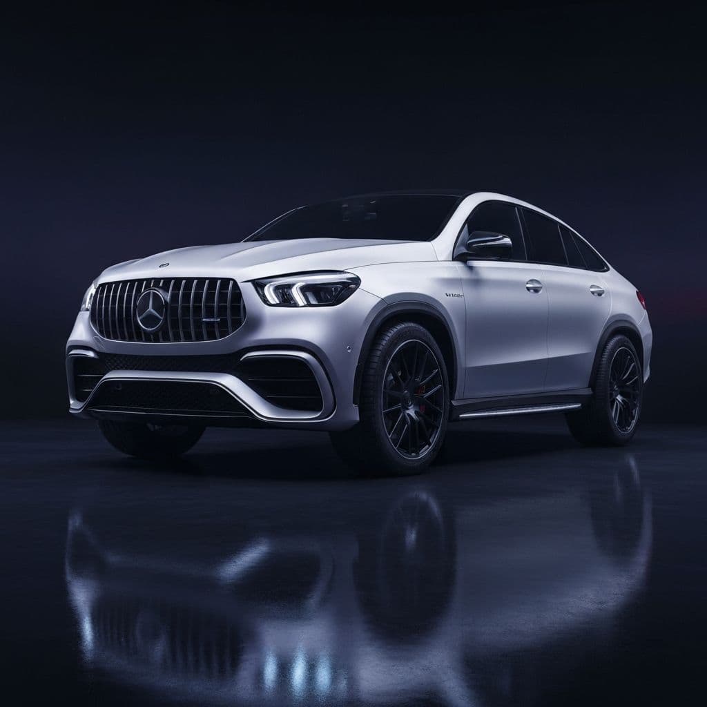 Mercedes-AMG GLE 63 S Coupe available for crypto rental at Coinclave